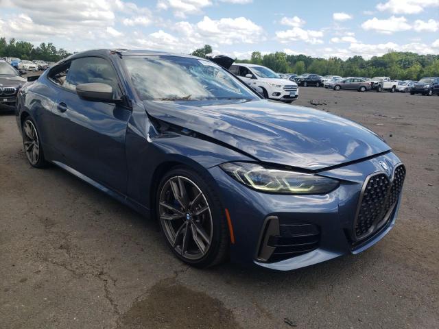 WBA13AR06MCE83387 - 2021 BMW M440XI BLUE photo 4