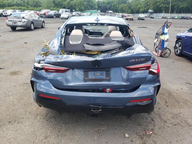 WBA13AR06MCE83387 - 2021 BMW M440XI BLUE photo 6
