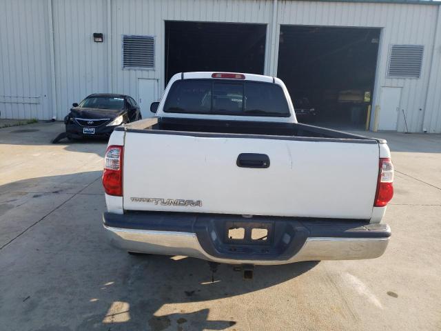 5TBRT34145S461878 - 2005 TOYOTA TUNDRA ACCESS CAB SR5 WHITE photo 6