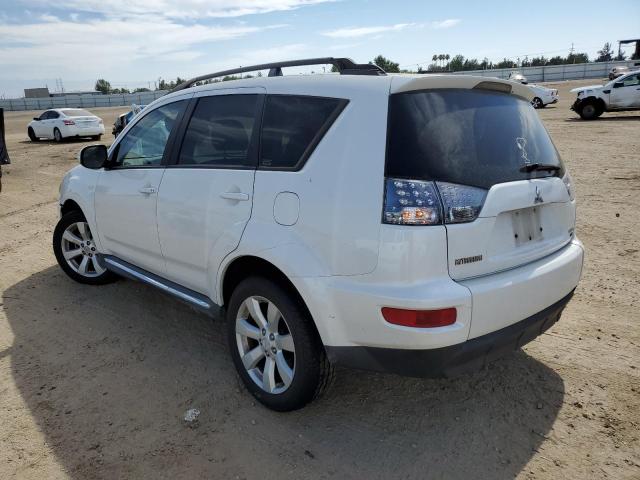 JA4JS4AX5AZ007163 - 2010 MITSUBISHI OUTLANDER XLS WHITE photo 2