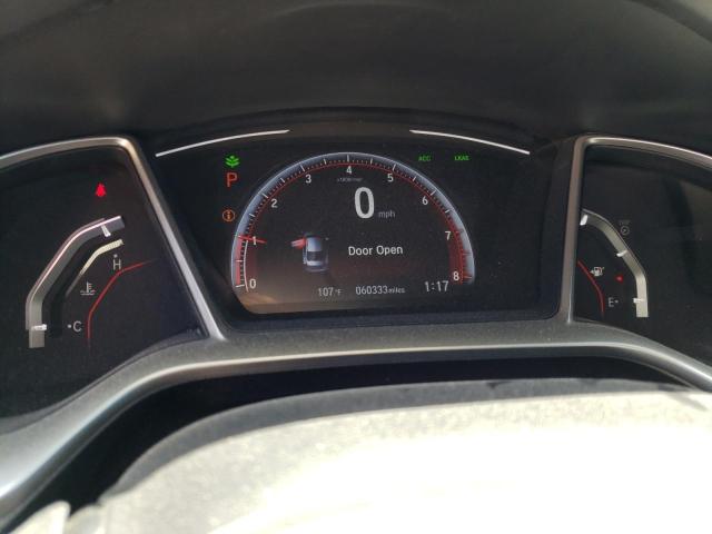 2HGFC2F83KH503547 - 2019 HONDA CIVIC SPORT 黑色 照片 9