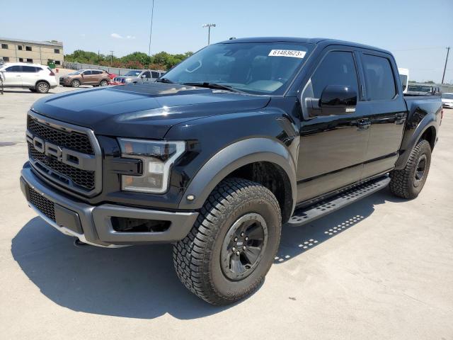 1FTFW1RG0HFA94906 - 2017 FORD F150 RAPTOR BLACK photo 1