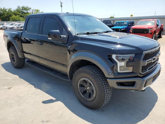 1FTFW1RG0HFA94906 - 2017 FORD F150 RAPTOR BLACK photo 4