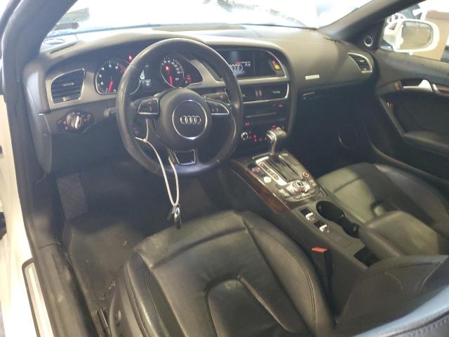 WAUVFAFH1DN001137 - 2013 AUDI A5 PRESTIGE WHITE photo 8