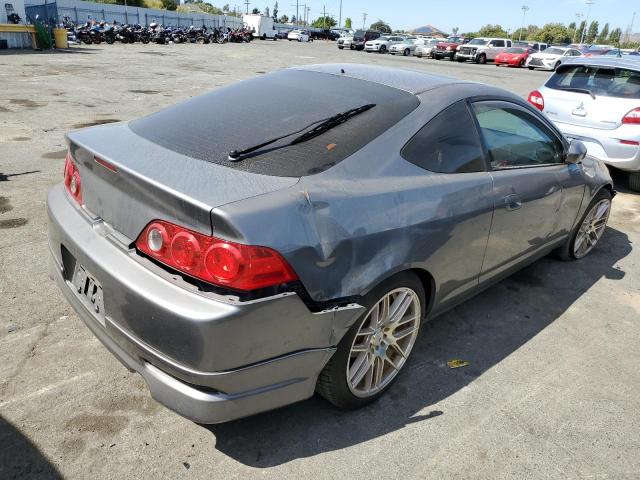 JH4DC53865S004765 - 2005 ACURA RSX GRAY photo 3