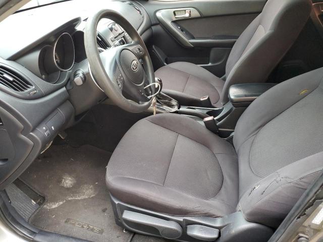 KNAFU4A23D5651599 - 2013 KIA FORTE EX GRAY photo 7