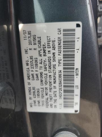 1HGCP26328A038634 - 2008 HONDA ACCORD LX GRAY photo 13