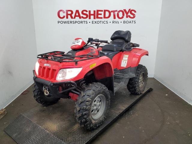 4UF09ATV49T217431 - 2009 ARCTIC CAT 4 WHEELER RED photo 2