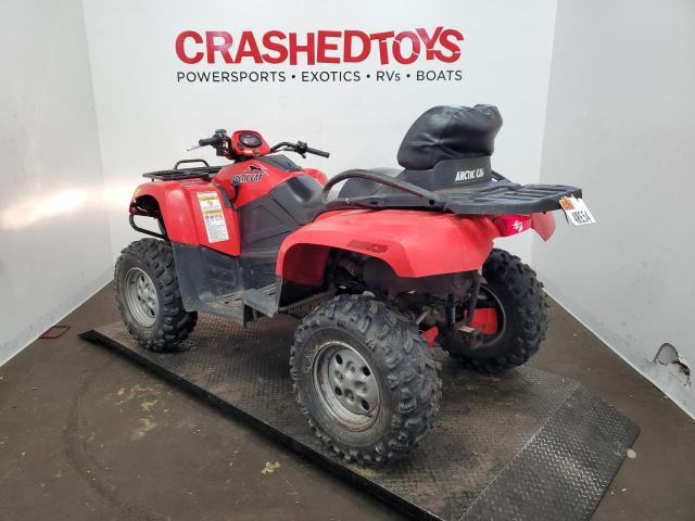 4UF09ATV49T217431 - 2009 ARCTIC CAT 4 WHEELER RED photo 3