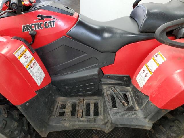 4UF09ATV49T217431 - 2009 ARCTIC CAT 4 WHEELER RED photo 7