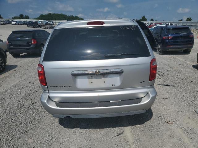 2A4GP44R46R887489 - 2006 CHRYSLER TOWN & COU LX SILVER photo 6