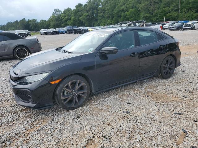 SHHFK7H91JU231023 - 2018 HONDA CIVIC SPORT TOURING BLACK photo 1