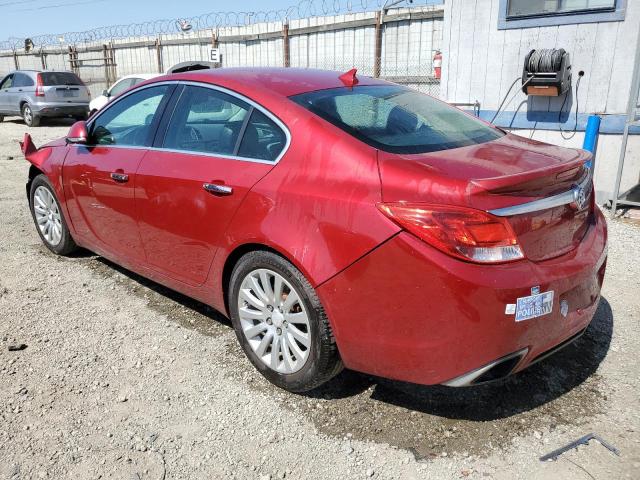 2G4GV5GV4D9247690 - 2013 BUICK REGAL GS RED photo 2