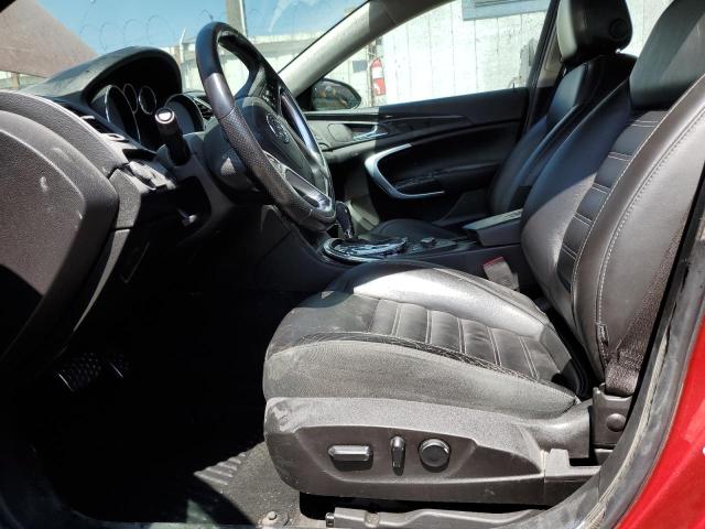 2G4GV5GV4D9247690 - 2013 BUICK REGAL GS RED photo 7