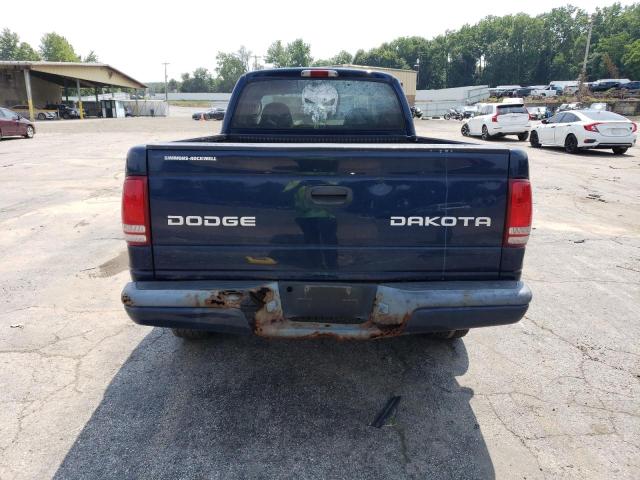 1D7HG32K84S518775 - 2004 DODGE DAKOTA SPORT BLUE photo 6