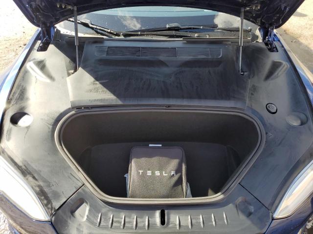 5YJSA1E53MF433867 - 2021 TESLA MODEL S Կապույտ լուսանկար 7