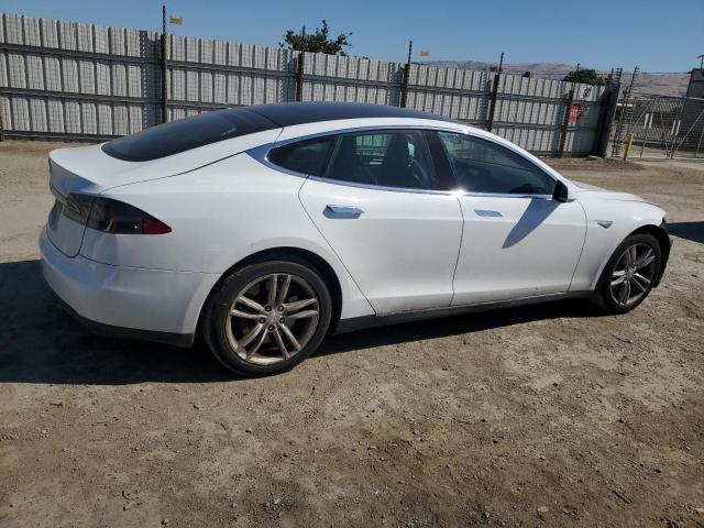 5YJSA1AC7DFP10881 - 2013 TESLA MODEL S WHITE photo 3