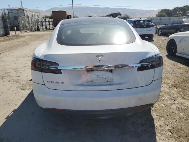 5YJSA1AC7DFP10881 - 2013 TESLA MODEL S WHITE photo 6