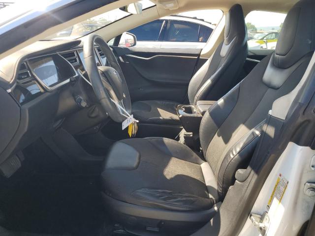 5YJSA1AC7DFP10881 - 2013 TESLA MODEL S WHITE photo 7