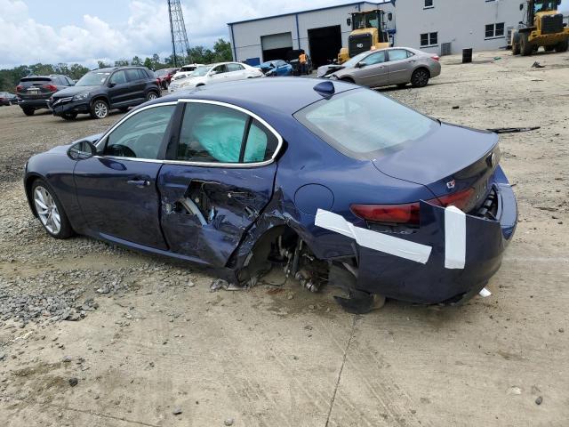 ZARFAEDNXJ7580639 - 2018 ALFA ROMEO GIULIA Q4 BLUE photo 2