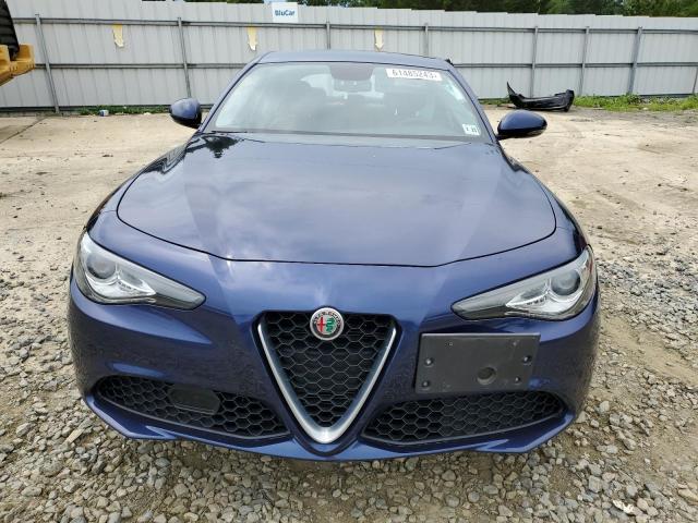 ZARFAEDNXJ7580639 - 2018 ALFA ROMEO GIULIA Q4 BLUE photo 5