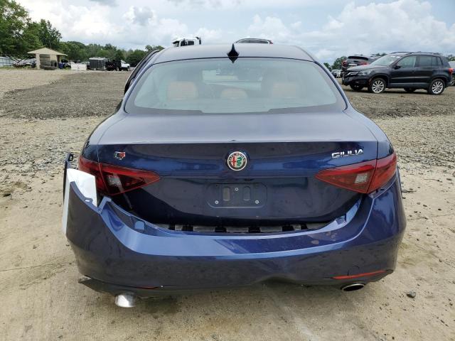 ZARFAEDNXJ7580639 - 2018 ALFA ROMEO GIULIA Q4 BLUE photo 6