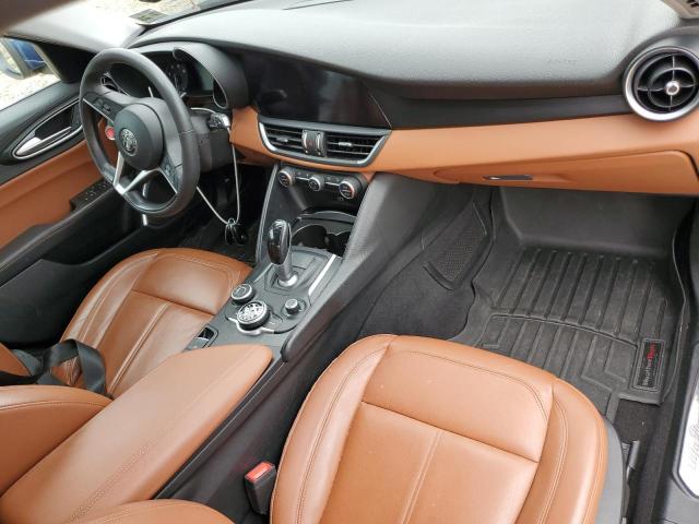 ZARFAEDNXJ7580639 - 2018 ALFA ROMEO GIULIA Q4 BLUE photo 8