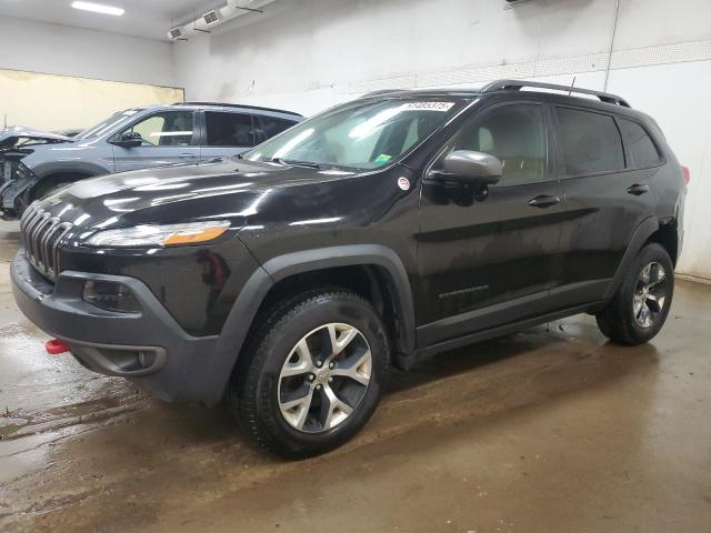 1C4PJMBS8HW545440 - 2017 JEEP CHEROKEE TRAILHAWK BLACK photo 1