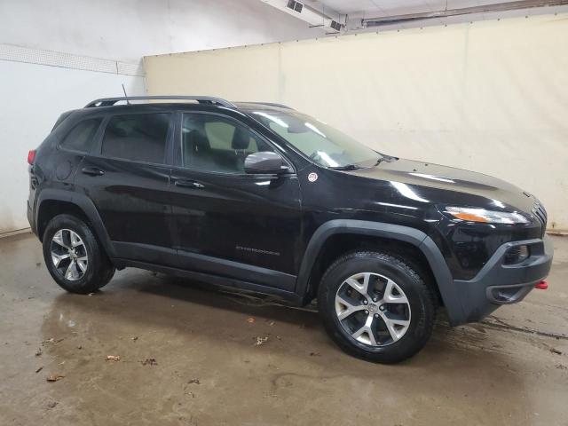 1C4PJMBS8HW545440 - 2017 JEEP CHEROKEE TRAILHAWK BLACK photo 4