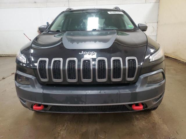 1C4PJMBS8HW545440 - 2017 JEEP CHEROKEE TRAILHAWK BLACK photo 5
