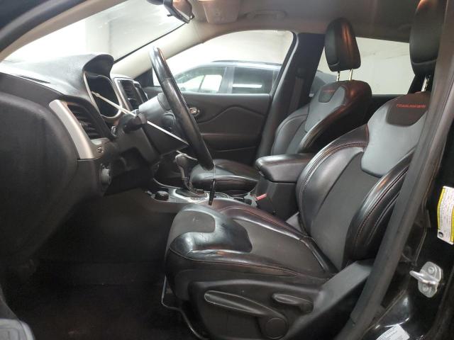 1C4PJMBS8HW545440 - 2017 JEEP CHEROKEE TRAILHAWK BLACK photo 7