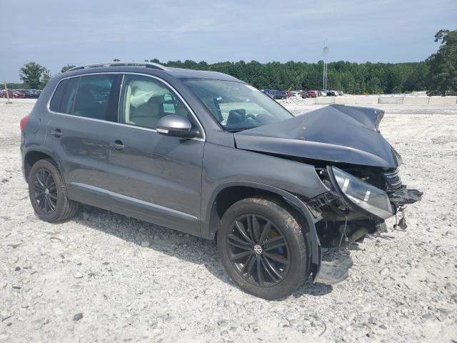 WVGAV3AXXDW600445 - 2013 VOLKSWAGEN TIGUAN S GRAY photo 4