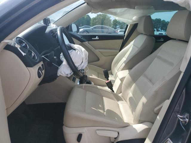 WVGAV3AXXDW600445 - 2013 VOLKSWAGEN TIGUAN S GRAY photo 7