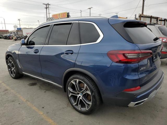 5UXCR4C06N9L92912 - 2022 BMW X5 SDRIVE 40I BLUE photo 2