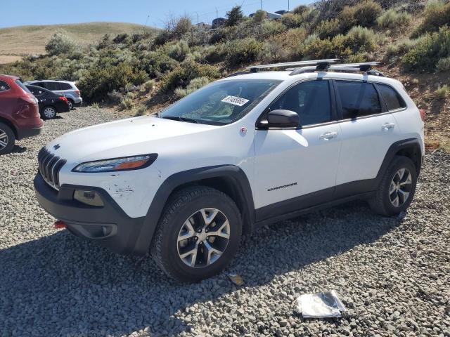 1C4PJMBB5JD512333 - 2018 JEEP CHEROKEE TRAILHAWK WHITE photo 1
