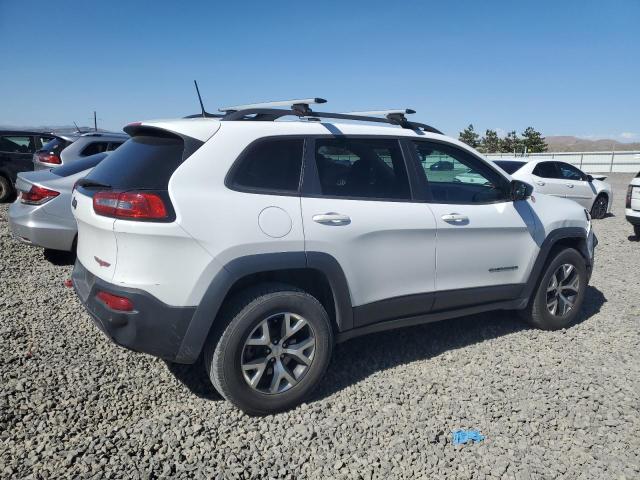 1C4PJMBB5JD512333 - 2018 JEEP CHEROKEE TRAILHAWK WHITE photo 3