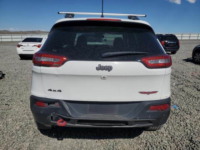 1C4PJMBB5JD512333 - 2018 JEEP CHEROKEE TRAILHAWK WHITE photo 6