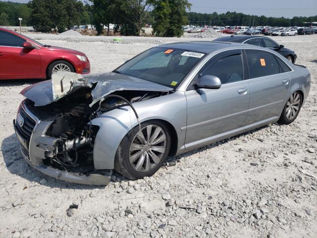 WAURVAFA9AN005455 - 2010 AUDI A8 QUATTRO SILVER photo 1