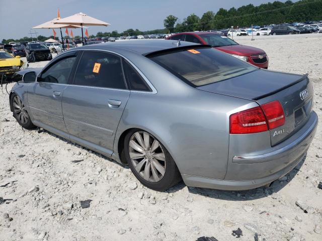 WAURVAFA9AN005455 - 2010 AUDI A8 QUATTRO SILVER photo 2