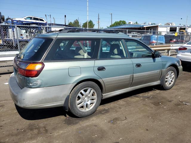 4S3BH675947634068 - 2004 SUBARU LEGACY OUTBACK AWP 绿色 照片 3