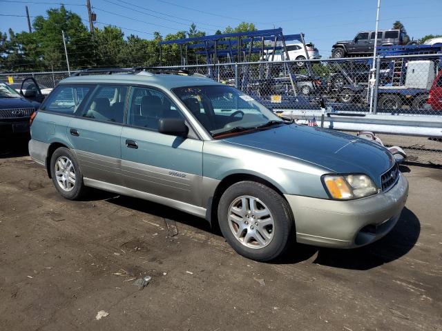 4S3BH675947634068 - 2004 SUBARU LEGACY OUTBACK AWP 绿色 照片 4