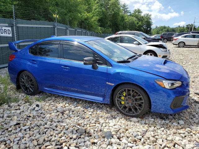 JF1VA2R60K9807399 - 2019 SUBARU WRX STI BLUE photo 4