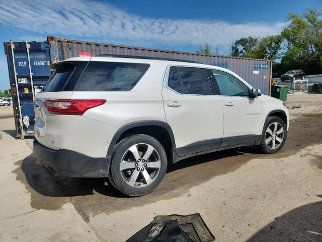 1GNEVHKW6KJ296508 - 2019 CHEVROLET TRAVERSE LT WHITE photo 3