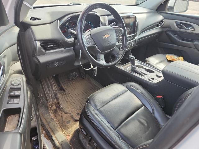 1GNEVHKW6KJ296508 - 2019 CHEVROLET TRAVERSE LT WHITE photo 8