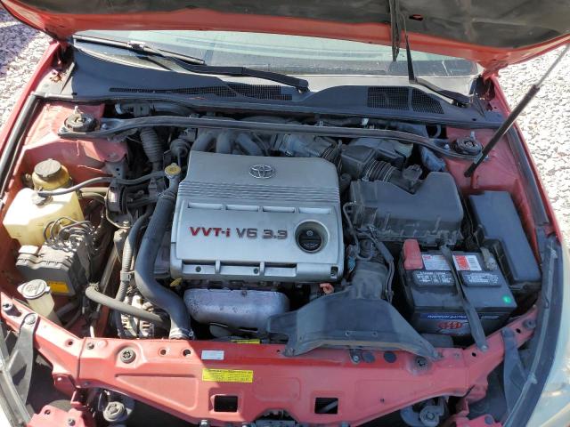 4T1FA38P97U131209 - 2007 TOYOTA CAMRY SOLA SE RED photo 11