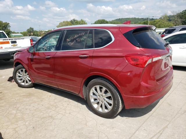 LRBFXCSA6KD005761 - 2019 BUICK ENVISION ESSENCE RED photo 2