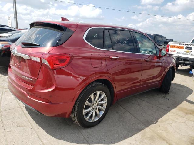 LRBFXCSA6KD005761 - 2019 BUICK ENVISION ESSENCE RED photo 3