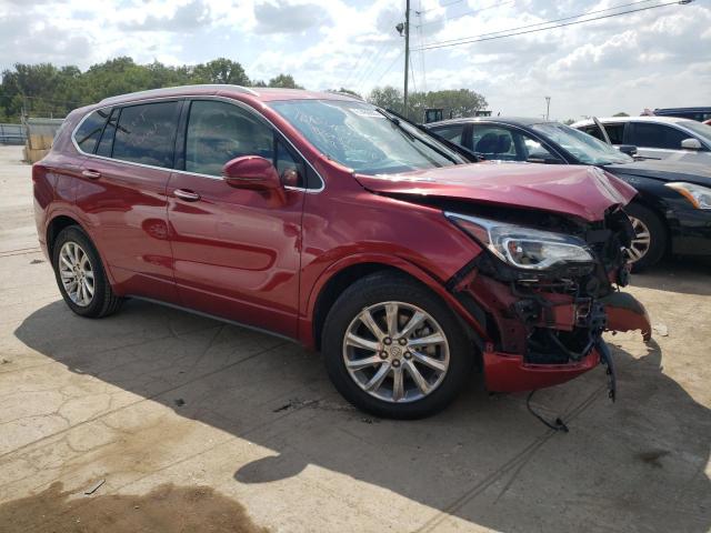 LRBFXCSA6KD005761 - 2019 BUICK ENVISION ESSENCE RED photo 4