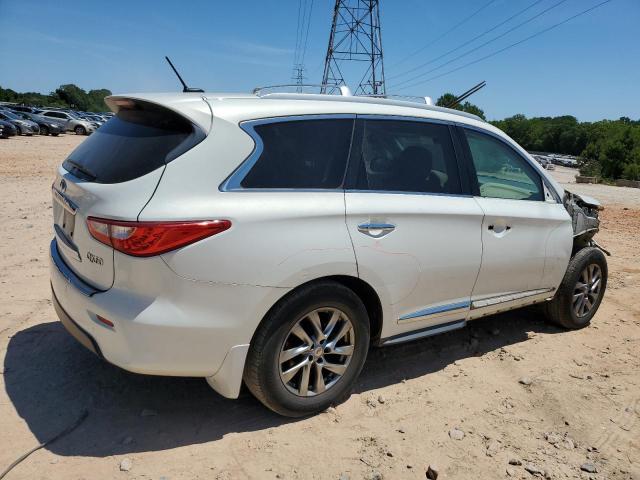 5N1AL0MNXEC552625 - 2014 INFINITI QX60 WHITE photo 3