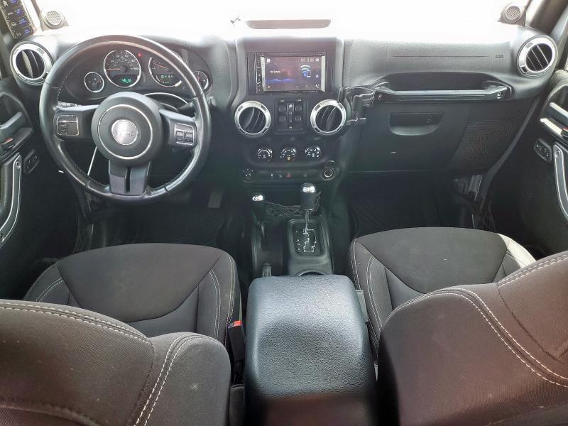 1C4BJWEG8DL626852 - 2013 JEEP WRANGLER U SAHARA ვერცხლისფერი ფოტო 8